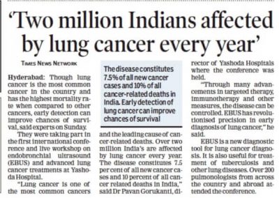 EBUS & Advanced Lung Cancer Treatments lung cancer